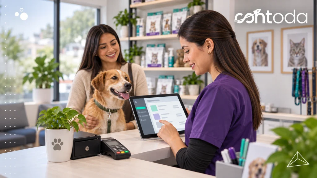 Software POS para veterinarias: cómo conectar inventario, historial de mascotas, caja y facturación